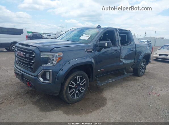 3GTP9EEL6LG434573 2020 GMC SIERRA Blue Передня ліва чверть