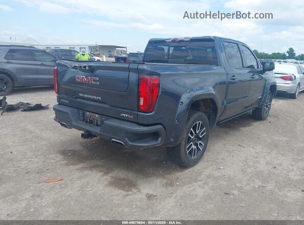 3GTP9EEL6LG434573 2020 GMC SIERRA Blue Задня права чверть