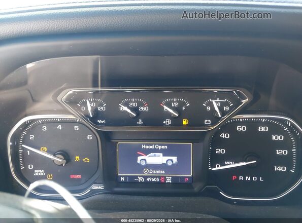 3GTP9EEL8NG160294 2022 GMC SIERRA Black Vista de los asientos traseros