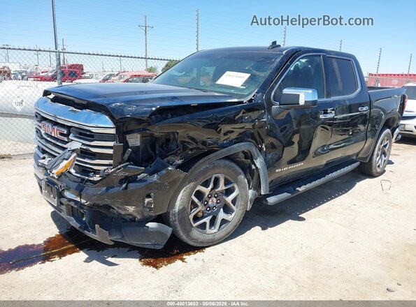3GTPHDED1NG656172 2022 GMC SIERRA Black Передня ліва чверть
