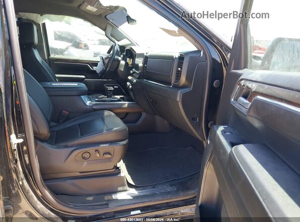 3GTPHDED1NG656172 2022 GMC SIERRA Black Вид салону спереду