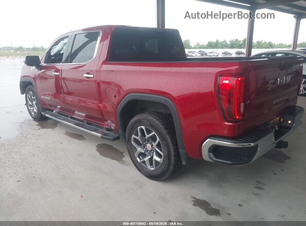 3GTPHDED8PG195541 2023 GMC SIERRA Burgundy უკანა მარცხენა