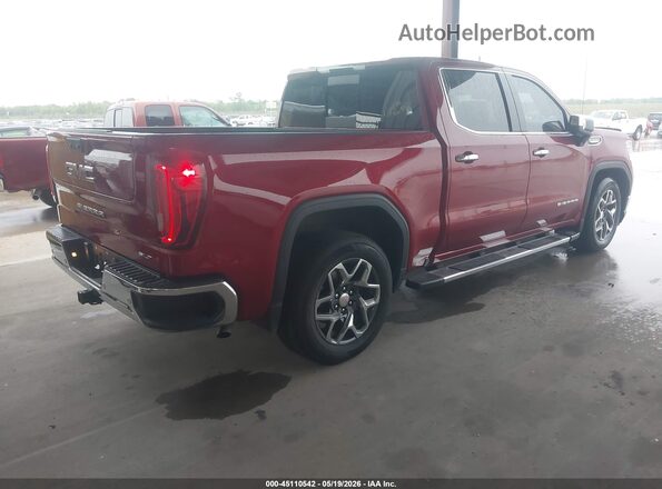 3GTPHDED8PG195541 2023 GMC SIERRA Burgundy უკანა მარჯვენა