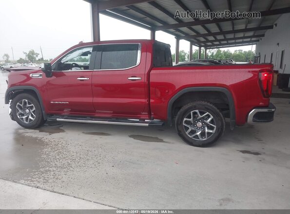3GTPHDED8PG195541 2023 GMC SIERRA Burgundy სალონის 360-გრადუსიანი ხედი