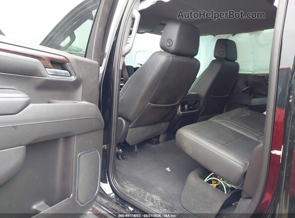 3GTPHDEDXNG638737 2022 GMC SIERRA Black VIN კოდის სტიკერის ხედი