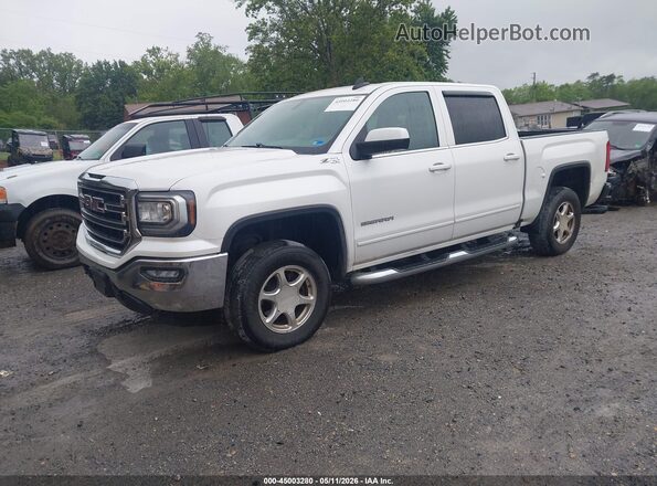 3GTU2MEC5GG171466 2016 GMC SIERRA White Առջևի ձախ երեք քառորդ տեսարան
