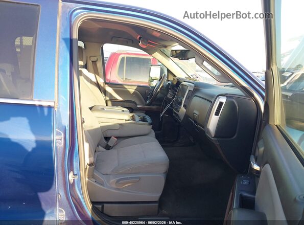 3GTU2MECXGG156526 2016 GMC SIERRA Синий Вид салона спереди