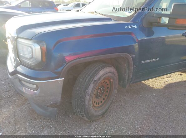 3GTU2MECXGG156526 2016 GMC SIERRA Синий Вид спереди