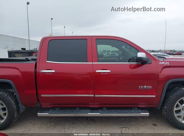 3GTU2NEC0JG244935 2018 GMC SIERRA Red Widok wnętrza 360 stopni