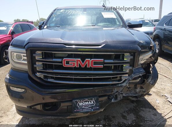 3GTU2NEC1GG184379 2016 GMC SIERRA Black Instrument cluster view