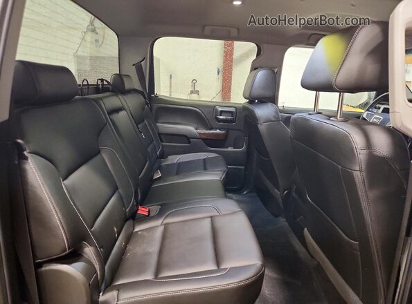 3GTU2NEC1JG475360 2018 GMC SIERRA Черный Вид задних сидений