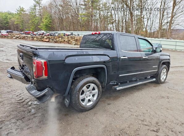 3GTU2NEC1JG475360 2018 GMC SIERRA Черный Задняя правая четверть