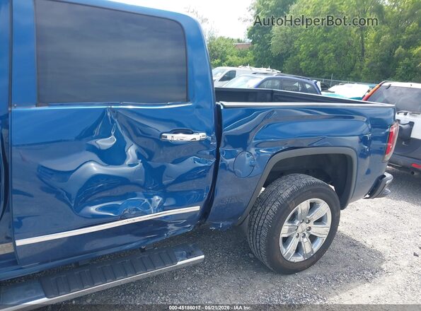 3GTU2NEC2JG546419 2018 GMC SIERRA Blue Вид спереду