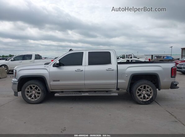 3GTU2NEC2JG626934 2018 GMC SIERRA Серебряный Панорамный вид салона 360°