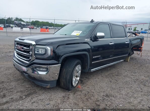 3GTU2NEC3GG232447 2016 GMC SIERRA Black Առջևի ձախ երեք քառորդ տեսարան