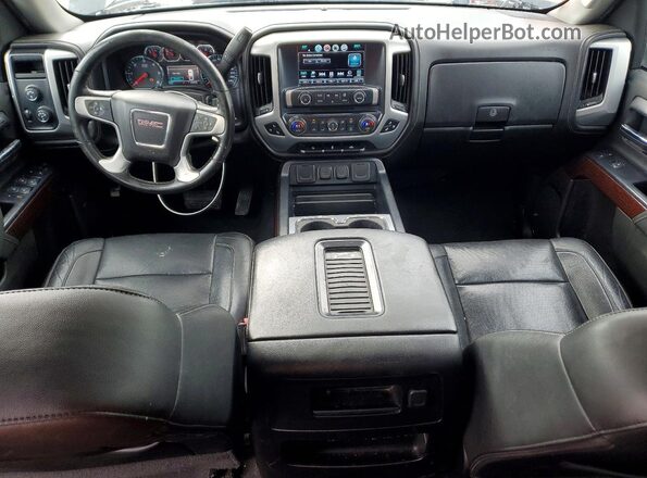 3GTU2NEC3JG527135 2018 GMC SIERRA Gray Вид панелі приладів
