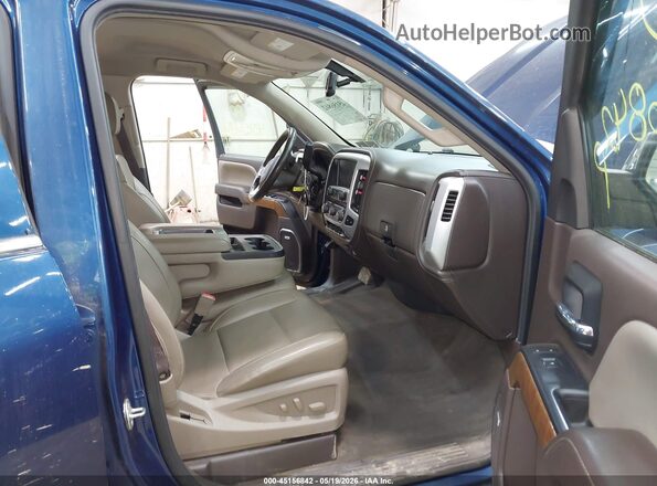 3GTU2NEC4HG258976 2017 GMC SIERRA Blue Widok wnętrza z przodu