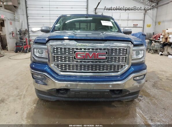 3GTU2NEC4HG258976 2017 GMC SIERRA Blue Widok zestawu wskaźników