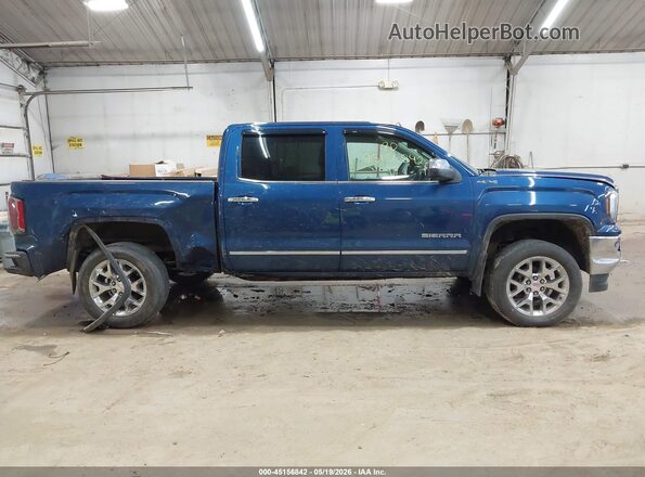 3GTU2NEC4HG258976 2017 GMC SIERRA Blue Widok wnętrza z tyłu