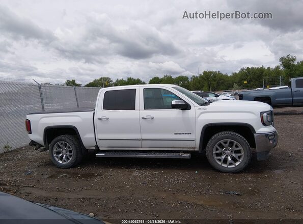 3GTU2NEC5HG411266 2017 GMC SIERRA Белый Вид задней части салона