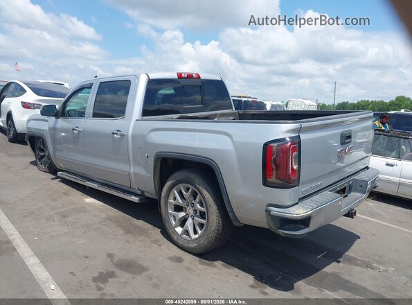 3GTU2NEC6JG567595 2018 GMC SIERRA Silver Trasero izquierdo