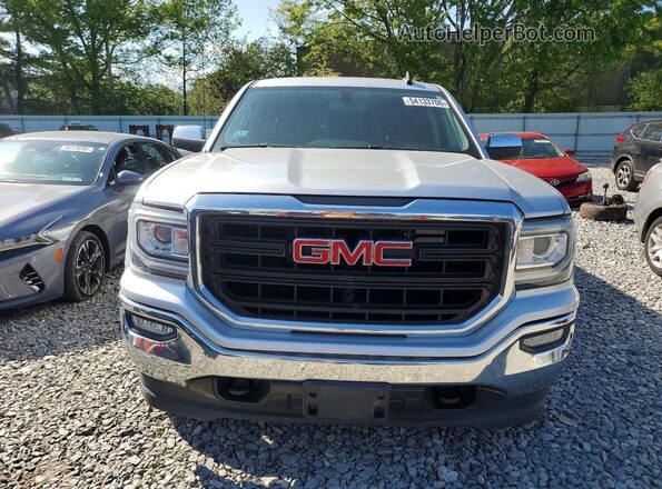 3GTU2NEC7JG384951 2018 GMC SIERRA Silver წინა ხედი