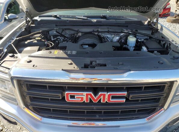 3GTU2NEC7JG384951 2018 GMC SIERRA Silver უკანა სალონის ხედი