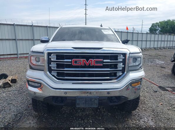 3GTU2NEC8HG408457 2017 GMC SIERRA White Vista del cuadro de instrumentos