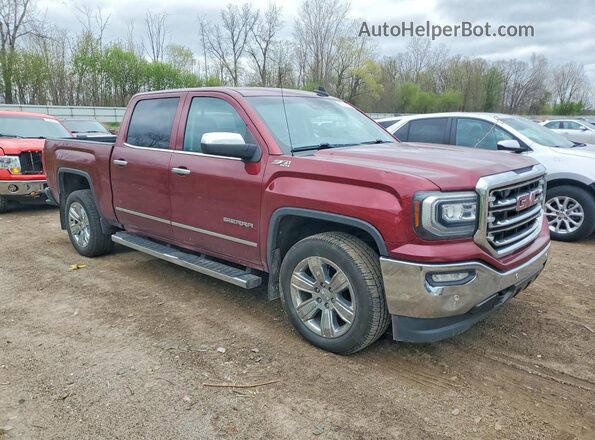 3GTU2NECXGG307354 2016 GMC SIERRA Maroon Przód prawy
