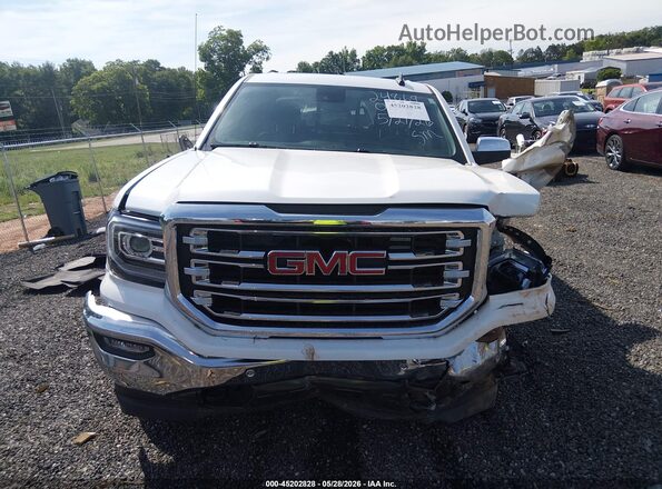3GTU2NEJ7JG569452 2018 GMC SIERRA White უკანა სალონის ხედი