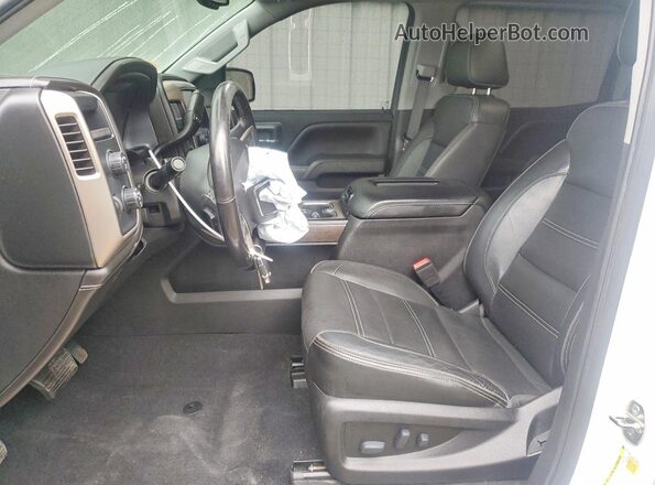 3GTU2PEC1JG516436 2018 GMC SIERRA White Front interior view