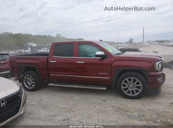 3GTU2PEC2HG409101 2017 GMC SIERRA Red უკანა სალონის ხედი