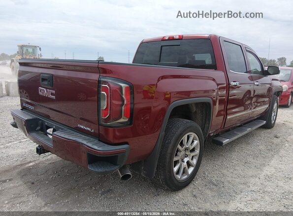 3GTU2PEC2HG409101 2017 GMC SIERRA Red უკანა მარჯვენა