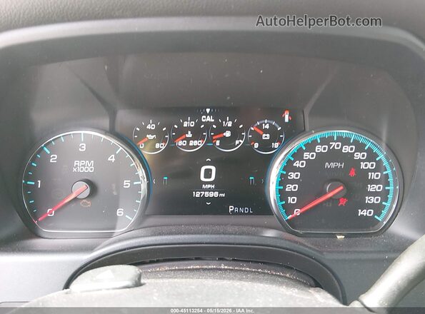 3GTU2PEC2HG409101 2017 GMC SIERRA Red უკანა სავარძლების ხედი