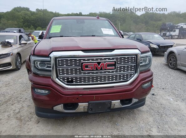 3GTU2PEC2HG409101 2017 GMC SIERRA Red წინა ხედი
