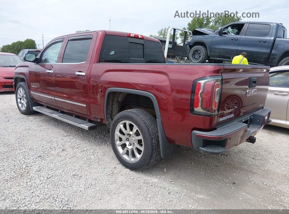 3GTU2PEC2HG409101 2017 GMC SIERRA Red უკანა მარცხენა