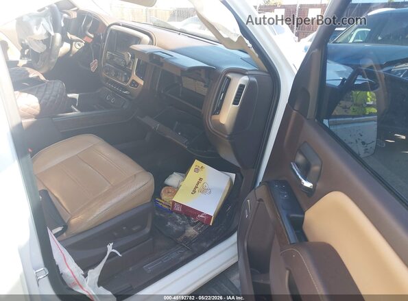 3GTU2PEC3HG160842 2017 GMC SIERRA White Вид салону спереду
