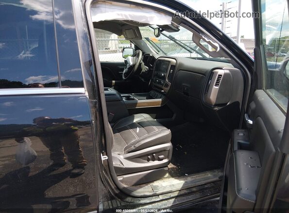 3GTU2PEC3JG410246 2018 GMC SIERRA Black Widok wnętrza z przodu