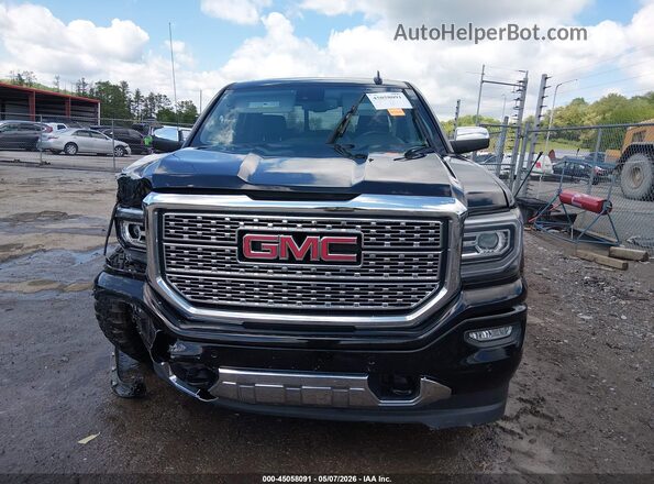 3GTU2PEC3JG410246 2018 GMC SIERRA Black Widok wnętrza z tyłu