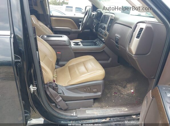3GTU2PEC5JG182248 2018 GMC SIERRA Черный Вид салона спереди