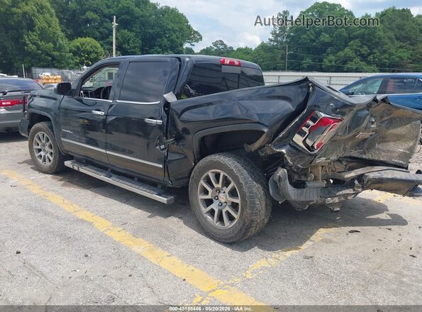 3GTU2PEC5JG182248 2018 GMC SIERRA Черный Задняя левая четверть