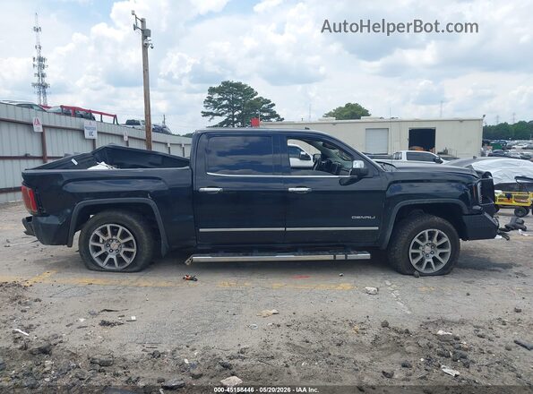 3GTU2PEC5JG182248 2018 GMC SIERRA Черный Вид задней части салона