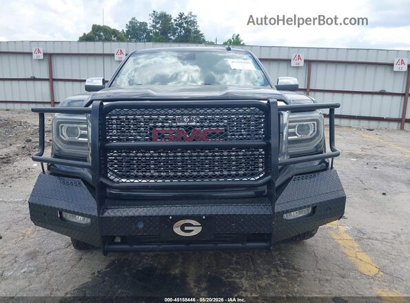 3GTU2PEC5JG182248 2018 GMC SIERRA Черный Вид щитка приборов