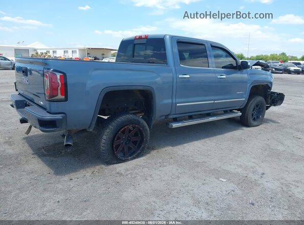 3GTU2PEC7GG156078 2016 GMC SIERRA Light Blue Задняя правая четверть