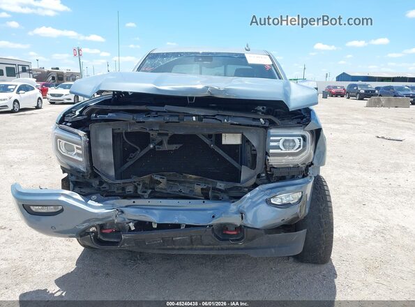 3GTU2PEC7GG156078 2016 GMC SIERRA Light Blue Вид щитка приборов