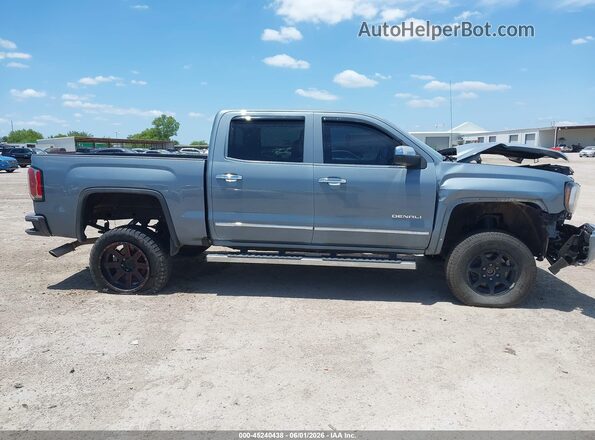 3GTU2PEC7GG156078 2016 GMC SIERRA Light Blue Вид задней части салона