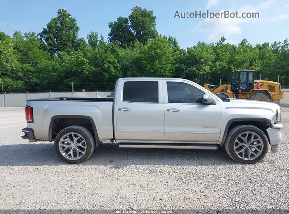 3GTU2PEJ2HG424695 2017 GMC SIERRA Silver Instrument cluster view