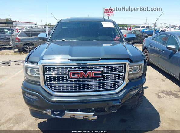 3GTU2PEJ7JG513264 2018 GMC SIERRA Blue ხელსაწყოთა პანელის ხედი