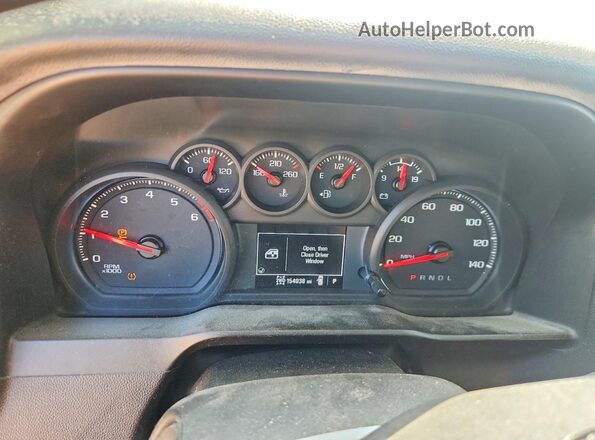 3GTU9AEF4LG411069 2020 GMC SIERRA Черный Вид щитка приборов