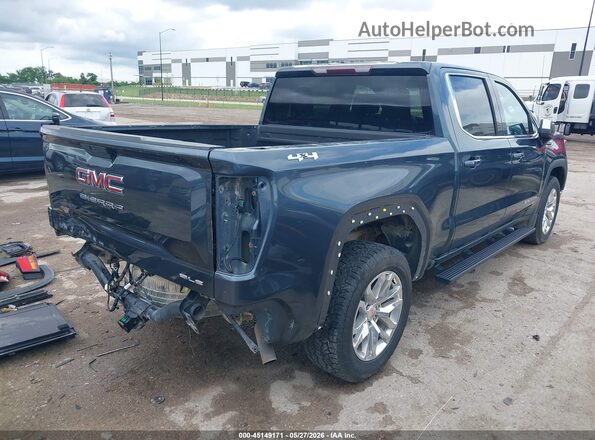 3GTU9BED0KG141308 2019 GMC SIERRA Blue უკანა მარჯვენა